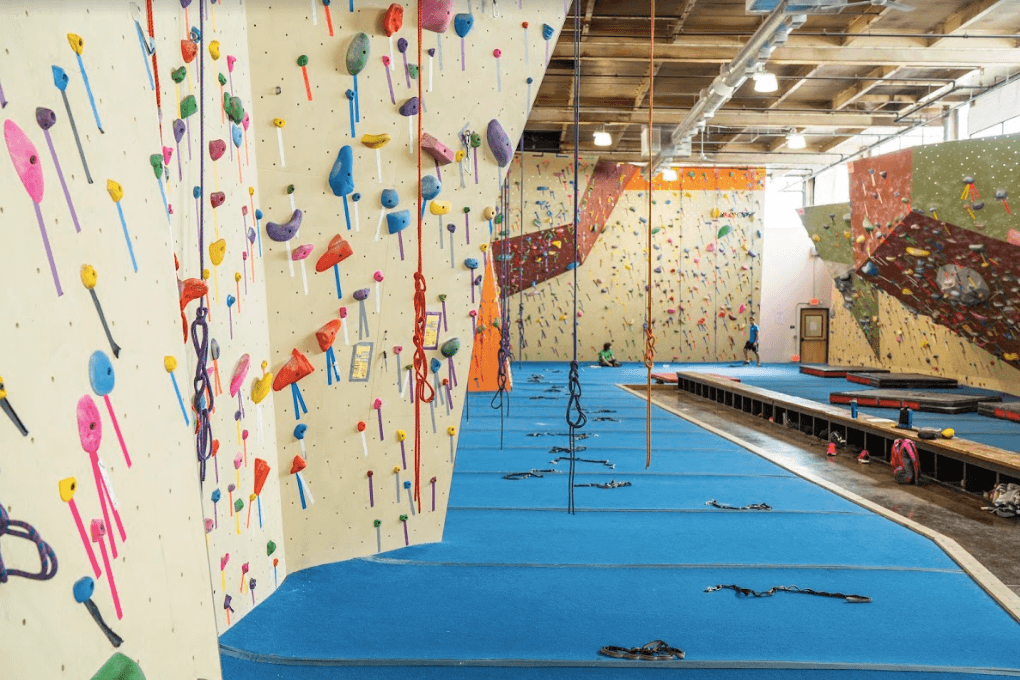 Rock climbing wall online treadmill